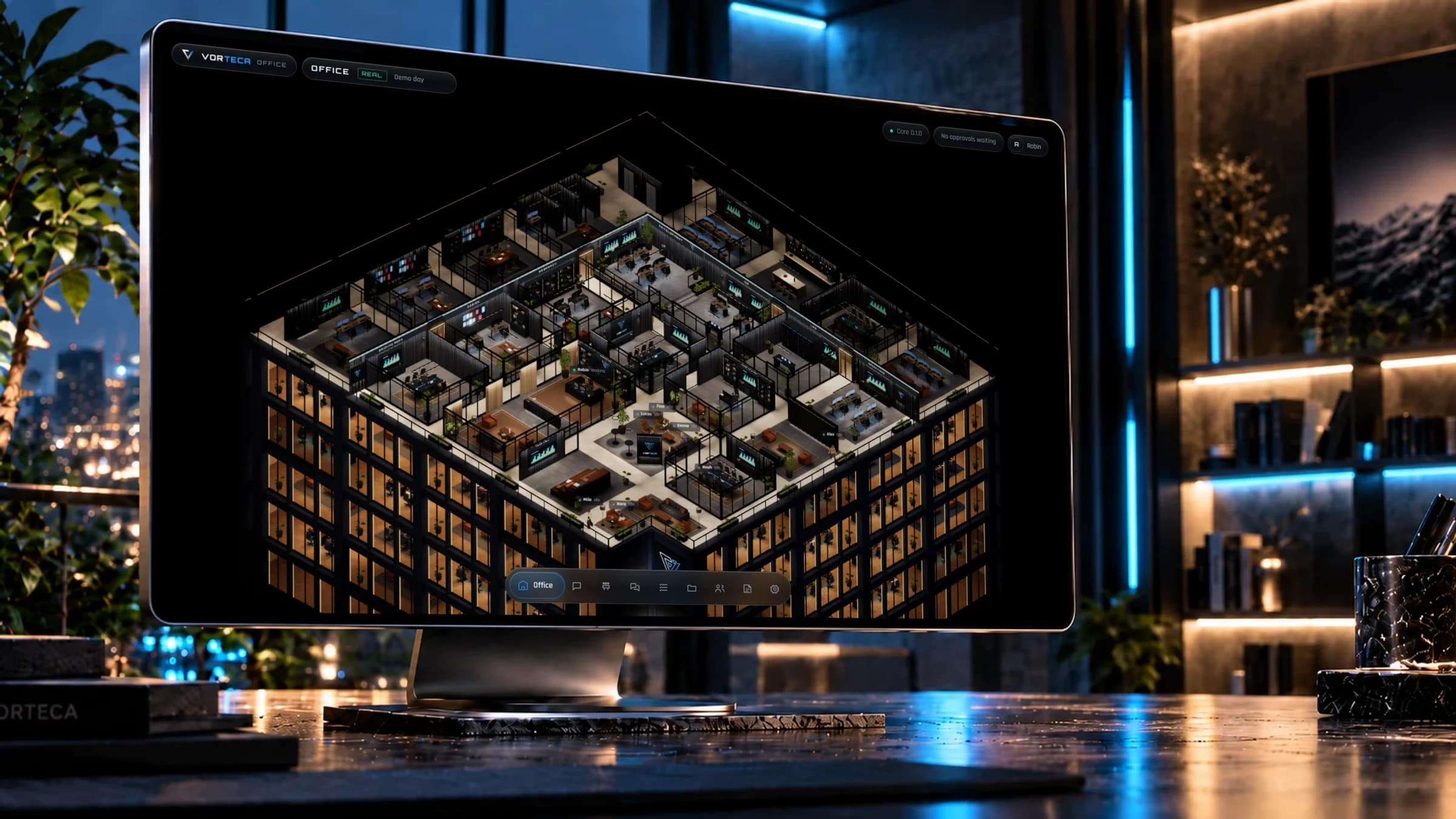 Screenshot 9 van 10 van het project voor Vorteca Office